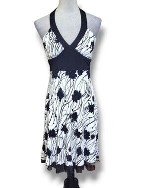 Speechless Floral Halter Dress Size S